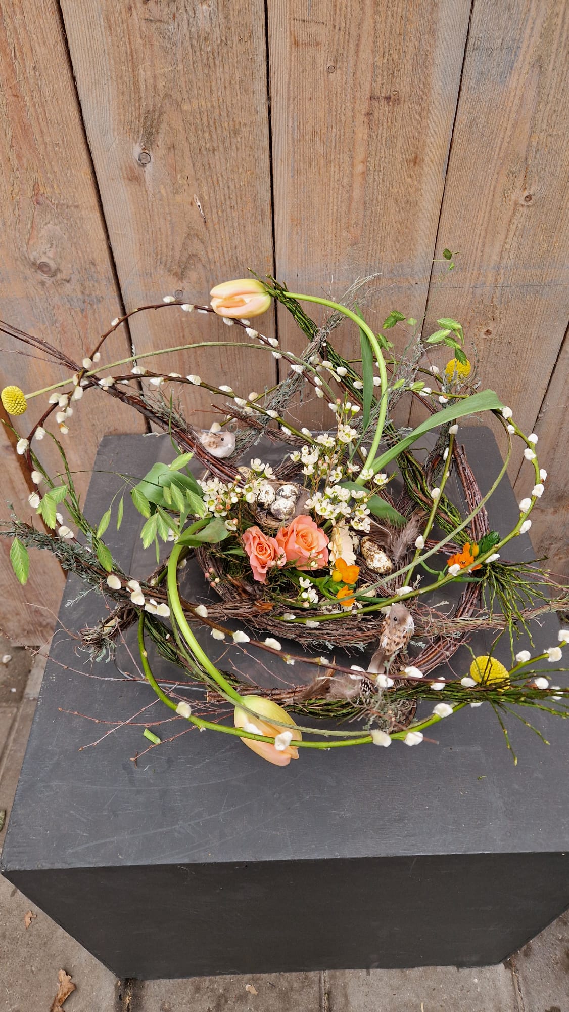 Duurzame takken constructie €45,- incl. materiaal/koffie/thee/lekkers, zelf meenemen: schaal met een minimale doorsnede van 30cm